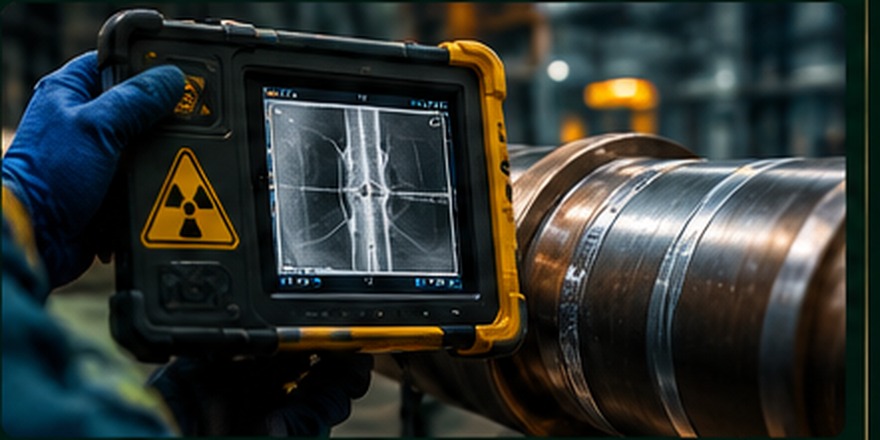 Industrial radiography inspection